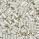 Miyuki Bugle 3mm Beads Silver lined crystal BGL1-1